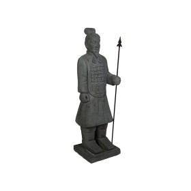 Figura Decorativa Romimex Gris Resina Guerrero 37 x 120 x 32 cm de Romimex, Coleccionables - Ref: D1618175, Precio: 198,14 €,...