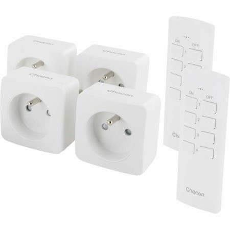 Set di prese con telecomando Chacon 6 Pezzi di Chacon, Spine intelligenti e telecomando - Rif: S7190045, Prezzo: 57,68 €, Sco...