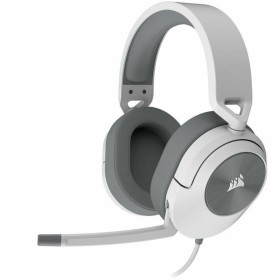 Headphones with Microphone Corsair HS55 STEREO White by Corsair, PC Headsets - Ref: S7190113, Price: 101,20 €, Discount: %