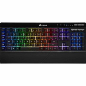 Clavier Corsair Azerty Français Noir de Corsair, Claviers - Réf : S7190153, Prix : 103,84 €, Remise : %