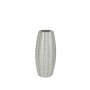 Vase Romimex Silver Porcelain 13 x 30 x 13 cm by Romimex, Vases - Ref: D1618187, Price: 25,48 €, Discount: %