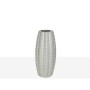 Vase Romimex Silver Porcelain 13 x 30 x 13 cm by Romimex, Vases - Ref: D1618187, Price: 25,48 €, Discount: %