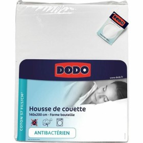 Housse de Couette DODO Antibactérien Blanc 140 x 200 cm de DODO, Couettes et housses de couette - Réf : S7190357, Prix : 32,7...