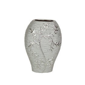 Vase Romimex Argenté Porcelaine 18 x 26 x 10 cm de Romimex, Vases - Réf : D1618203, Prix : 18,25 €, Remise : %