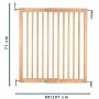 Barrière de sécurité Nordlinger PRO 69 cm 107 cm de Nordlinger PRO, Barrières d’escaliers et de portes - Réf : S7190552, Prix...