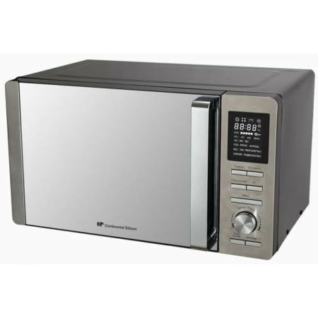 Microonde con Grill Continental Edison 900 w 25 L Argentato 900 W 25 L di Continental Edison, Forni a microonde combinati con...