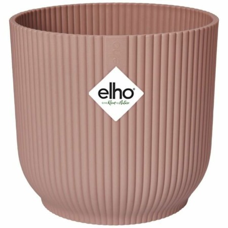 Plant pot Elho Pink Plastic Circular Modern Ø 25 cm by Elho, Flower Pots - Ref: S7190620, Price: 32,80 €, Discount: %