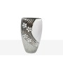 Vase Romimex Blanc Argenté Céramique 14 x 25 x 8 cm de Romimex, Vases - Réf : D1618215, Prix : 17,17 €, Remise : %