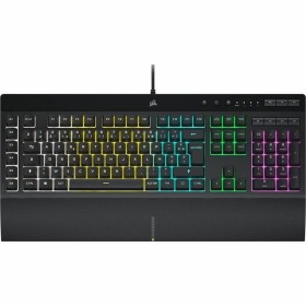 Gaming Keyboard Corsair K55 RGB PRO AZERTY by Corsair, Gaming Keyboards - Ref: S7190746, Price: 96,73 €, Discount: %