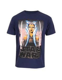 Camisola de Manga Curta Star Wars White Blades Azul Unissexo de Star Wars, T-shirts - Ref: D0800471, Precio: €23.79, Descuent...