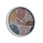 Reloj de Pared Romimex Blanco Verde Rosa Poliestireno 30 x 30 x 4 cm de Romimex, Relojes de pared - Ref: D1618235, Precio: 13...