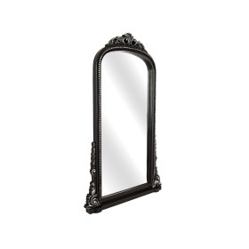 Wall mirror Romimex Black MDF Wood 61 x 100 x 6 cm by Romimex, Wall-Mounted Mirrors - Ref: D1618253, Price: 305,84 €, Discoun...