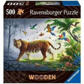 Puzzle Ravensburger Jungle Tiger 00017514 500 Pièces de Ravensburger, Puzzles classiques - Réf : S7191085, Prix : 44,27 €, Re...