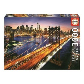 Puzzle Educa Manhattan 3000 Pièces de Educa, Puzzles classiques - Réf : S7191207, Prix : 47,01 €, Remise : %