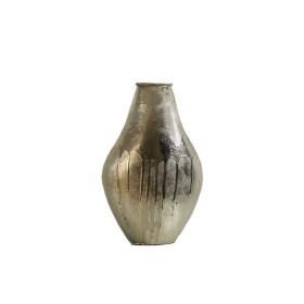 Vase Alexandra House Living Champagne Aluminium 28 x 39 x 12 cm de Alexandra House Living, Vases - Réf : D1618307, Prix : 47,...