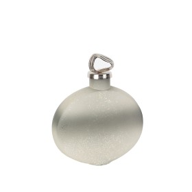 Bottle Romimex Beige Silver Glass Aluminium 24 x 29 x 8 cm With lid by Romimex, Ornaments - Ref: D1618316, Price: 66,77 €, Di...