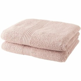 Ensemble de serviettes de toilette TODAY 50 x 90 cm Rose clair de TODAY, Serviettes de bain - Réf : S7191417, Prix : 23,30 €,...