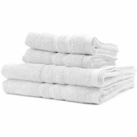 Towel set TODAY White 4 Pieces by TODAY, Towels - Ref: S7191420, Price: 34,59 €, Discount: %