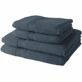 Ensemble de serviettes de toilette TODAY Gris 4 Pièces de TODAY, Serviettes de bain - Réf : S7191423, Prix : 37,05 €, Remise : %