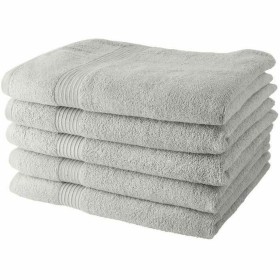 Towel set TODAY White 5 Pieces 70 x 130 cm by TODAY, Towels - Ref: S7191425, Price: 47,21 €, Discount: %