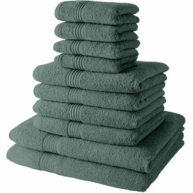 Towel set TODAY Green 10 Pieces by TODAY, Towels - Ref: S7191434, Price: 48,48 €, Discount: %