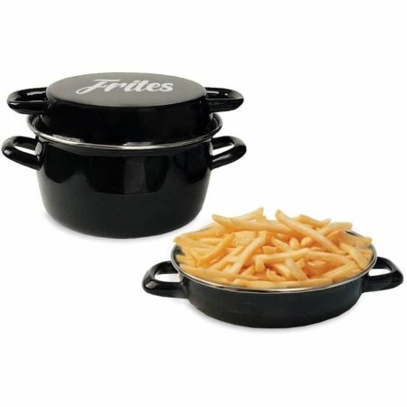 Deep-fat Fryer Baumalu Black Enamelled Steel by Baumalu, Fryers - Ref: S7191451, Price: 35,03 €, Discount: %