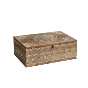 Boîte Décorative Romimex Marron Bois de manguier 31 x 11 x 21 cm de Romimex, Boîtes - Réf : D1618356, Prix : 46,23 €, Remise : %