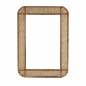 Wall mirror Romimex Natural Wood 81 x 112 x 3 cm by Romimex, Wall-Mounted Mirrors - Ref: D1618373, Price: 207,91 €, Discount: %