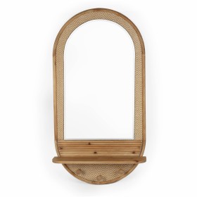 Miroir mural Romimex Naturel Bois 60 x 120 x 13 cm de Romimex, Miroirs muraux - Réf : D1618375, Prix : 208,54 €, Remise : %