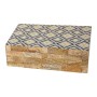 Guarda-Joias Romimex Castanho Preto Resina Madeira MDF 23 x 8 x 15 cm de Romimex, Caixas - Ref: D1618386, Preço: 46,22 €, Des...