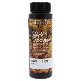 Coloration Permanente Redken Color Gel Lacquers 4NW-maple (3 x