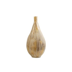 Vase Romimex Beige Aluminium 33 x 66 x 33 cm by Romimex, Vases - Ref: D1618392, Price: 155,47 €, Discount: %