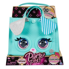 Mala a Tiracolo Spin Master Purse Pets Azul Claro Multicolor Multi de Spin Master, Sacos de brincar - Ref: S7191727, Preço: 4...