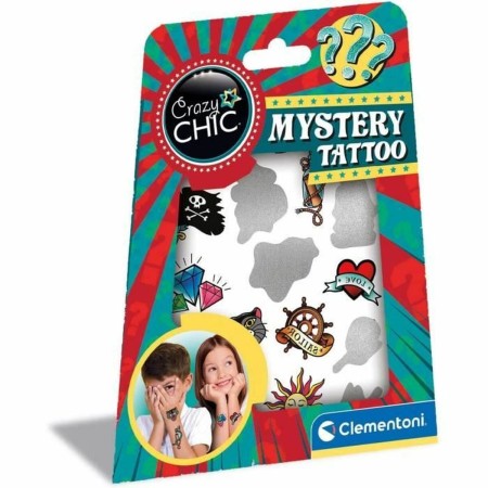 Set de Manualidades Clementoni 17 Temporary Mystery Tattoos de Clementoni, Labores para niños - Ref: S7191769, Precio: 21,54 ...