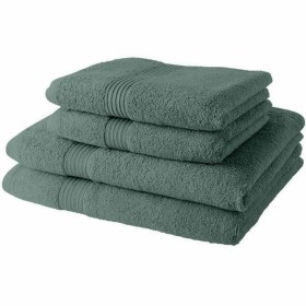 Towel set TODAY Green 4 Units by TODAY, Towels - Ref: S7191806, Price: 37,05 €, Discount: %