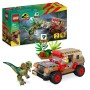 Playset Lego Jurassic Park 30th Anniversary 76958 Dilophosaurus Ambush 211 Pezzi di Lego, Playset con figure di giocattoli - ...