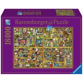 Puzzle Ravensburger Magic Library 18000 Pièces de Ravensburger, Puzzles classiques - Réf : S7191903, Prix : 186,53 €, Remise : %