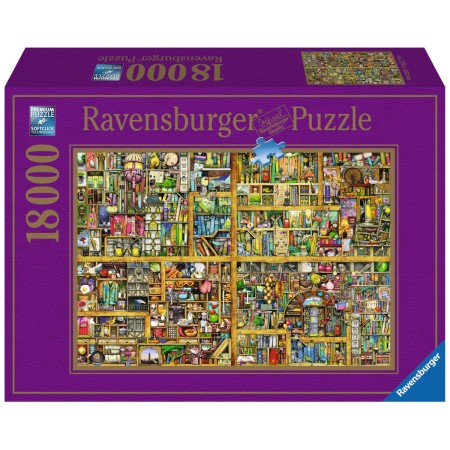 Puzzle Ravensburger Magic Library 18000 Pezzi di Ravensburger, Puzzle classici - Rif: S7191903, Prezzo: 186,53 €, Sconto: %