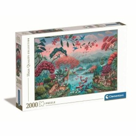 Puzzle Clementoni 32571 The Peaceful Jungle 2000 Pièces de Clementoni, Puzzles classiques - Réf : S7192061, Prix : 35,30 €, R...