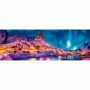 Puzzle Clementoni Panorama: Colourful night over Lofoten Island 1000 Pièces de Clementoni, Puzzles classiques - Réf : S719206...