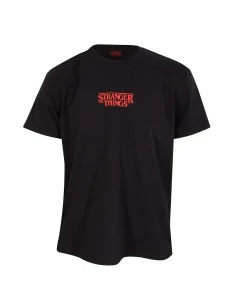 Kurzarm-T-Shirt Stranger Things Demogorgon Upside Down Schwarz Unisex von Stranger Things, T-Shirts - Ref: D0800480, Preis: €...