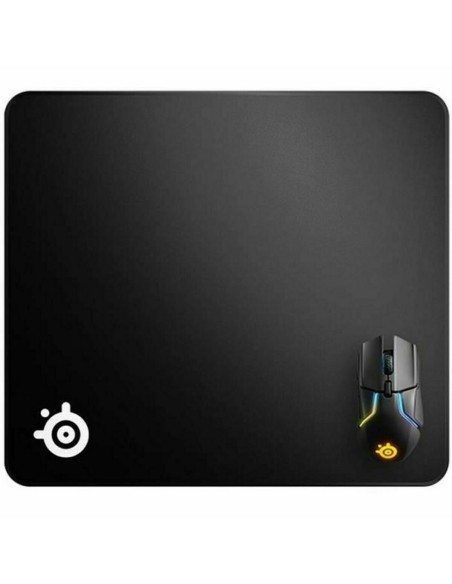 Tapis de Souris SteelSeries Qck Edge Medium Jeux Noir 27 x 32 cm | Tienda24 Tienda24.eu