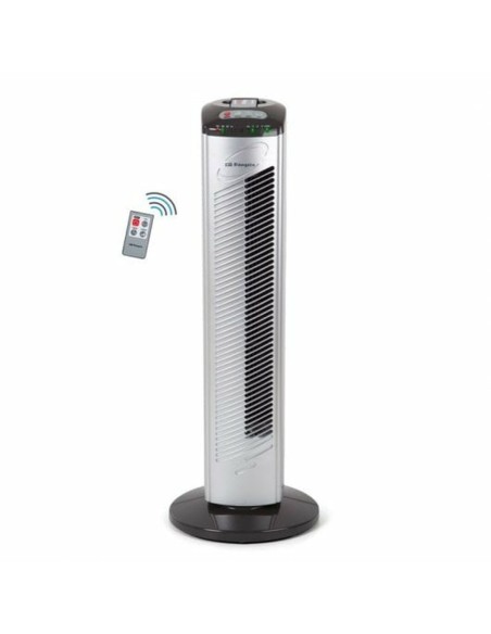 Ventilador Torre Orbegozo TWM 0975 Cinzento 45 W | Tienda24 Tienda24.eu