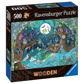 Puzzle Ravensburger 17516 Fantasy Forest Legno 500 Pezzi di Ravensburger, Puzzle classici - Rif: S7192188, Prezzo: 45,01 €, S...