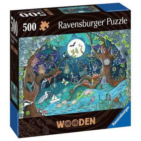 Puzzle Ravensburger 17516 Fantasy Forest Madera 500 Piezas | Tienda24 - Global Online Shop Tienda24.eu