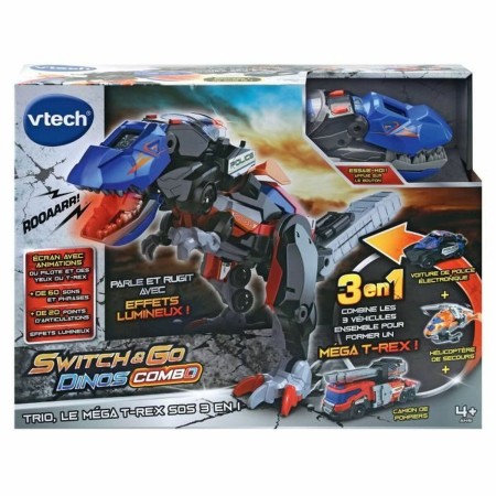 Transformable Super Robot Vtech Switch & Go Dinos Combo: Dinosaur | Tienda24 - Global Online Shop Tienda24.eu