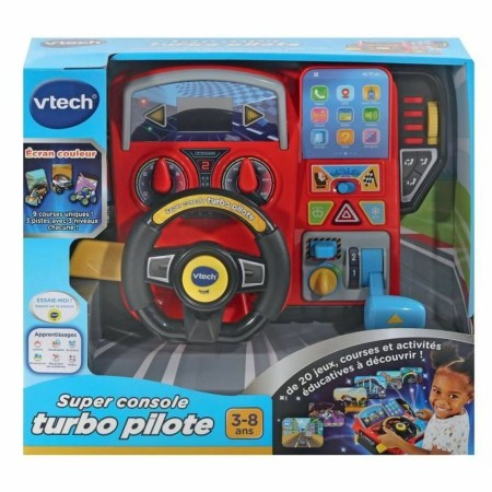 Juego Educativo Vtech Super console turbo pilote (1 Pieza) de Vtech, Juegos de tablero - Ref: S7192239, Precio: 76,46 €, Desc...