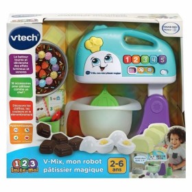 Mixeur en jouet Vtech V-Mix, mon robot pâtissier magique de Vtech, Nettoyage et Ménage - Réf : S7192259, Prix : 56,12 €, Remi...