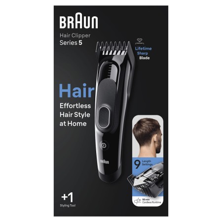 Tondeuses à cheveux / Rasoir Braun HC5310 de Braun, Tondeuses à cheveux - Réf : S7192277, Prix : 54,27 €, Remise : %