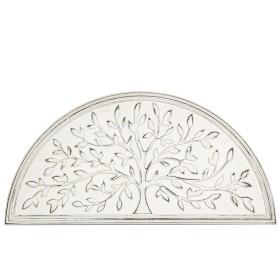 Wall Decoration Romimex White MDF Wood 60 x 60 x 2 cm by Romimex, Wall Pediments - Ref: D1618535, Price: 42,87 €, Discount: %